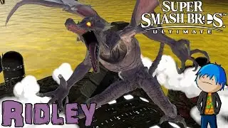 Super Smash Bros. Ultimate - Ridley Gameplay 