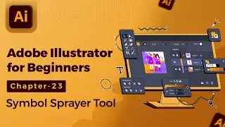 Adobe Illustrator Tutorial in Hindi/हिंदी - 23. Symbol Sprayer Tool 