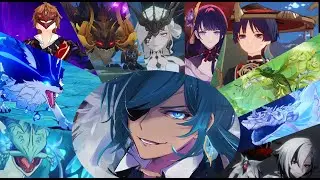 Solo Kaeya VS All Weekly Bosses No Hit (NO DAMAGE, Vers. 4.6)