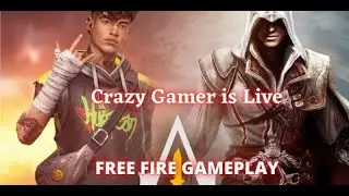 LET'S PLAY FREE FIRE MAX || CRAZY GAMER IS LIVE NOW || CLASH SQUAD || CUSTOM MATCHES..