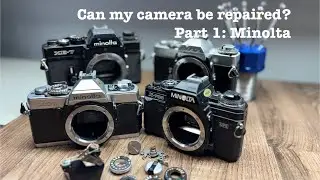 Can my camera be repaired? Part: 1 - Minolta