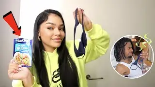 TUNA PRANK ON BOYFRIEND *HE THREW UP*