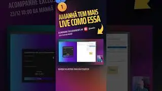 Vou analisar 3 projetos AO VIVO. 