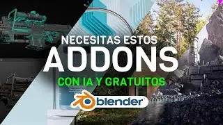 ADDONS e IAs ÚNICOS de BLENDER 4.2 que DEBES TENER! 😱