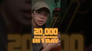 I gained 20,000 followers in 1 day by using this video format