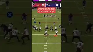 SWITCH TO THE SAINTS PLAYBOOK IN MADDEN