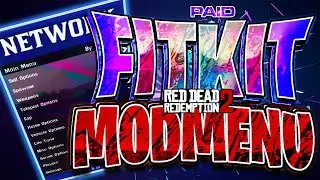 RED DEAD REDEMPTION 2 FITKIT MOD MENU FULL SHOWCASE $$ RECOVERY UNDETECTED $$