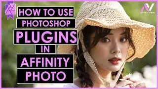 How to Use Photoshop Plugins in Affinity Photo (Affinity Photo Plugins) Affinity Photo Tutorial