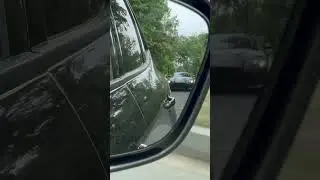 Aston Martin vantage convertible in the rear view mirror #shorts #astonmartin
