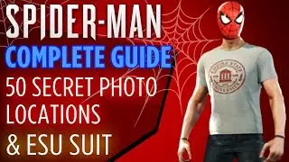 Spider-Man All 50 Secret Photo Locations & ESU suit