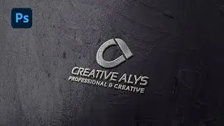 How to create Metallic Logo using PSD Mockup in Photoshop