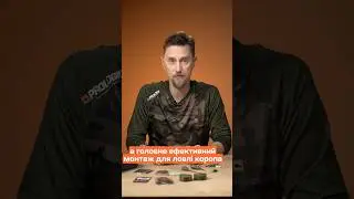 Простий монтаж для ловлі коропа