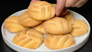 Nur 5 Minuten und Minimum Zutaten! Kekse die auf der Zunge zergehen! 3 Perfekte Rezepte!