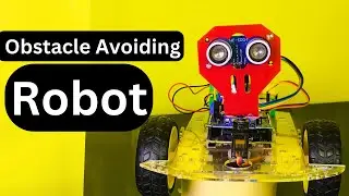 How to Make an Obstacle-Avoiding Robot | Arduino Uno + L293D Motor Shield + Ultrasonic Sensor