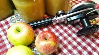 Варим яблочное пюре. Тестирование закаточной машинки ТОВ ,,Продмаш
