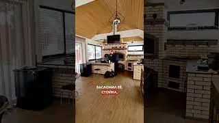 Беседка с барбекю комплексом