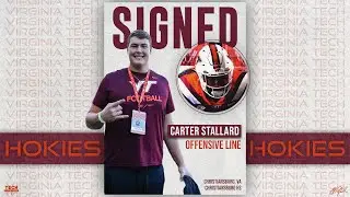Carter Stallard Signs With Virginia Tech