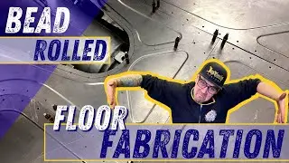 Bead Rolling Sheet Metal Floor Pans (Model A Hot Rod Build Part 3)
