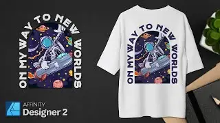 Basic T-Shirt Design in Affinity Designer 2