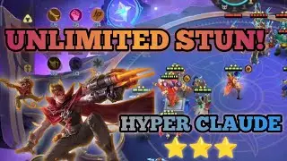 HYPER CLAUDE BINTANG 3 ‼️ UNLIMITED STUN WRESTLER ‼️ MASIH KUAT BOSS MAGIC CHESS MOBILE LEGENDS