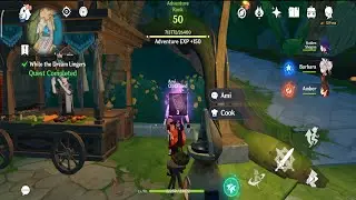 while the dream lingers world quest genshin impact
