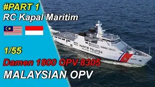 Making RC Hull for Malaysian Maritime Ship