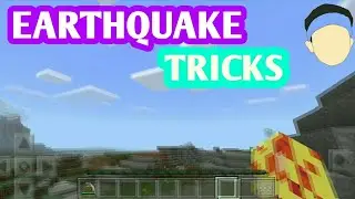 EARTHQUAKE TRICKS! // COMMAND BLOCK CREATION!