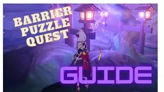 Genshin Impact: Inazuma - Destroy the Barrier Puzzle Quest at Chinju Forest