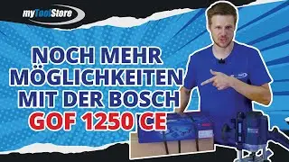 Noch mehr Möglichkeiten mit der Bosch Professional GOF 1250 CE | myToolStore