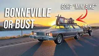 Reviving our Land Speed Motorcycle and Driving 2,000 Miles to Bonneville!!