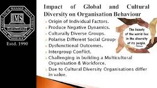 Impact Of Global And Cultural Diversity On organizational behavior