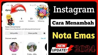 Cara Mendapatkan Nota Emas Di Instagram 2024 | Betulkan Nota Emas Tidak Berfungsi Di Instagram