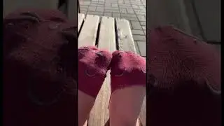Разминка стоп до прогулки и после.