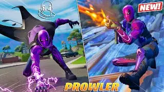 Secret Battle Pass Skin Prowler Full Set Gameplay! Fortnite Season 2 Chapter 3