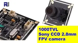 1000TVL Sony CCD 2.8mm FPV camera