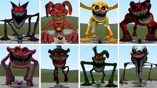 NEW ALL NIGHTMARE SMILING CRITTERS POPPY PLAYTIME CHAPTER 3 In Garry's Mod!
