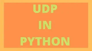 How to Send/Receive UDP Packets in Python
