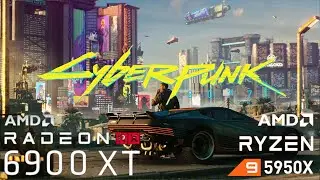 Cyberpunk 2077 Benchmark 6900XT Ryzen 9 5950X Ultrawide
