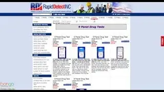 Rapid Detect Inc's 9 Panel Drug Tests