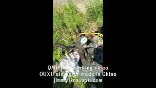 QMH400 piston air motor working video