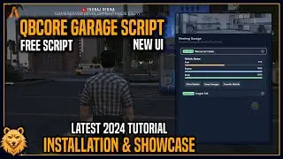 QBCore Garage Script | New UI | Free FiveM Garage Script | QBCore Framework