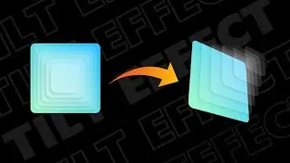 Create a 3D Parallax Tilt Effect Without Using Library | CSS Animation and Effect