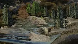 My Blender Work | Water Simulation, Lighting, Rendering, Modeling etc