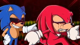 Sonic.exe: Another Hell [DEMO] - Knuckles Solo Ending! #2