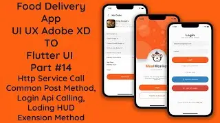 #14 Building a Flutter Food Delivery App: HTTP Post Method API Calling | Step-by-Step Guide
