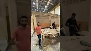 المقر الخلص بينا فى ارض المعارض - قبل وبعد ♥️✨