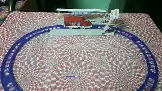 Toy train with Station 