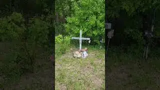 Могила на обочине в Мичигане