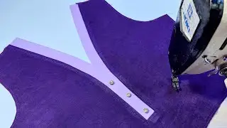 Best great Sewing Tips V-neck / Clever Sewing Technique for Beginner V-Neckline Like DIY