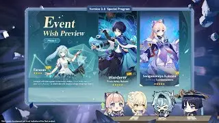 Wanderer and Kokomi Rerun Confirmed!! But F2P Players Must Be Careful - Genshin Impact 3.8 Banners